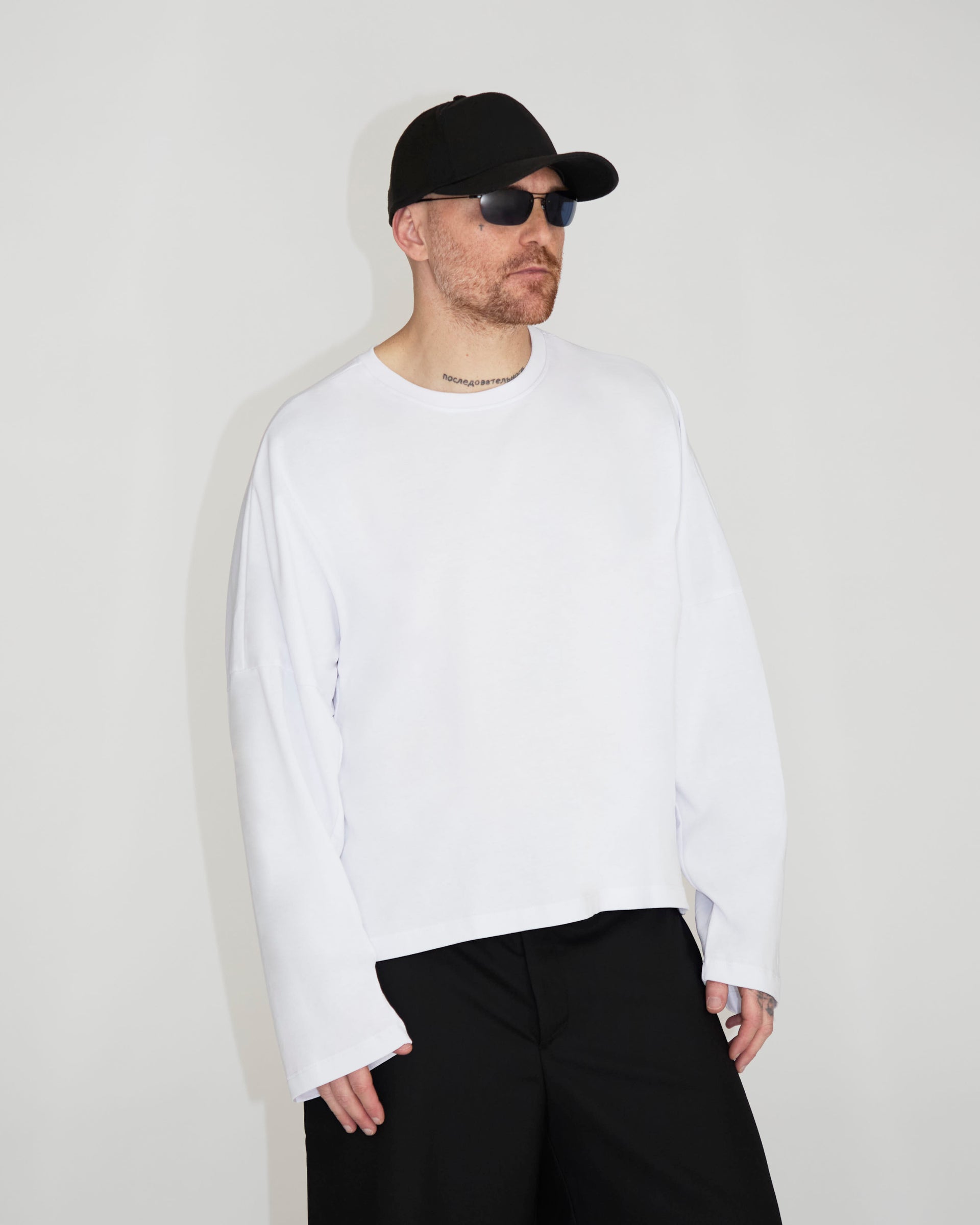 LONGSLEEVE IN JERSEY CROPPED CVO