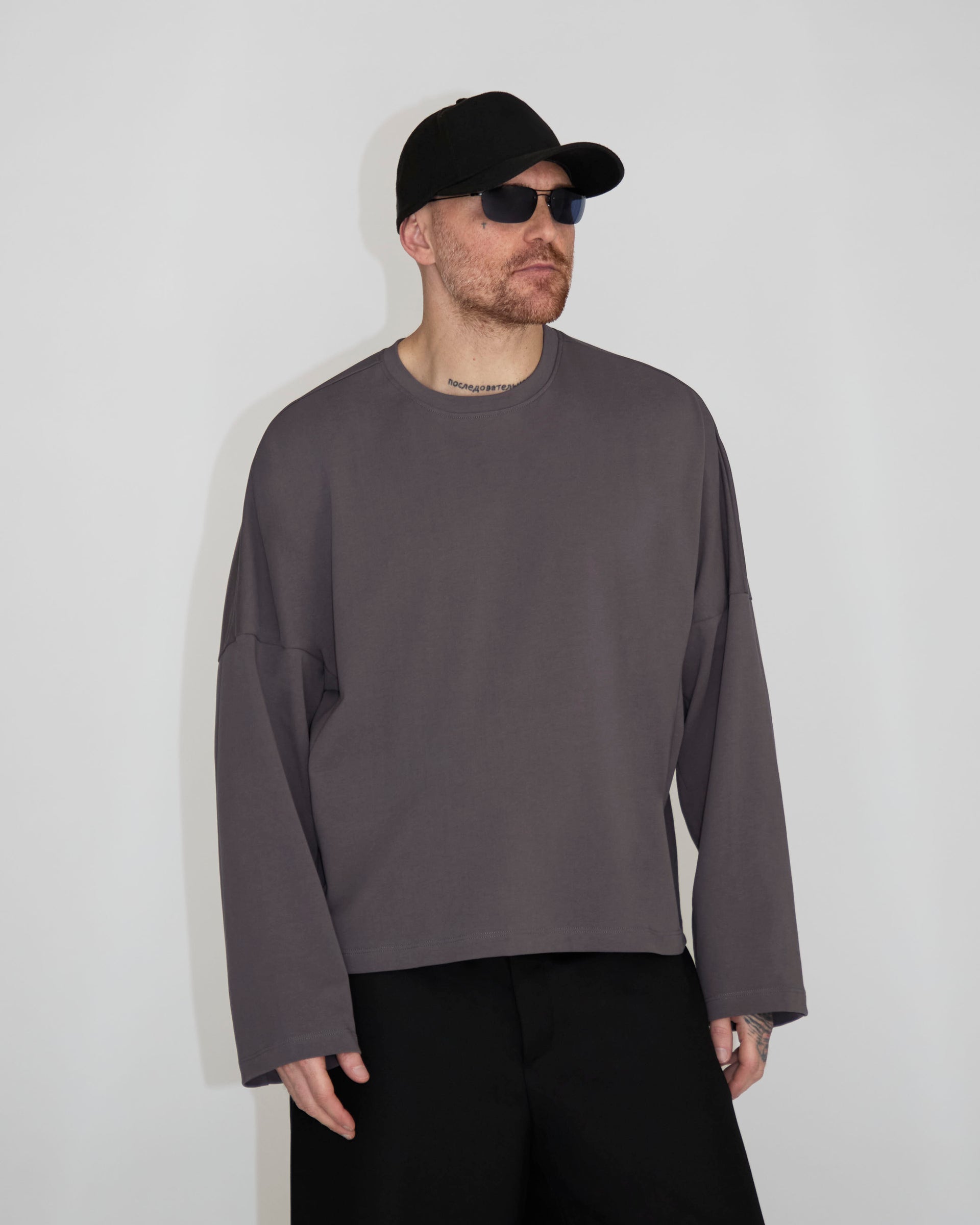 LONGSLEEVE IN JERSEY CROPPED CVO
