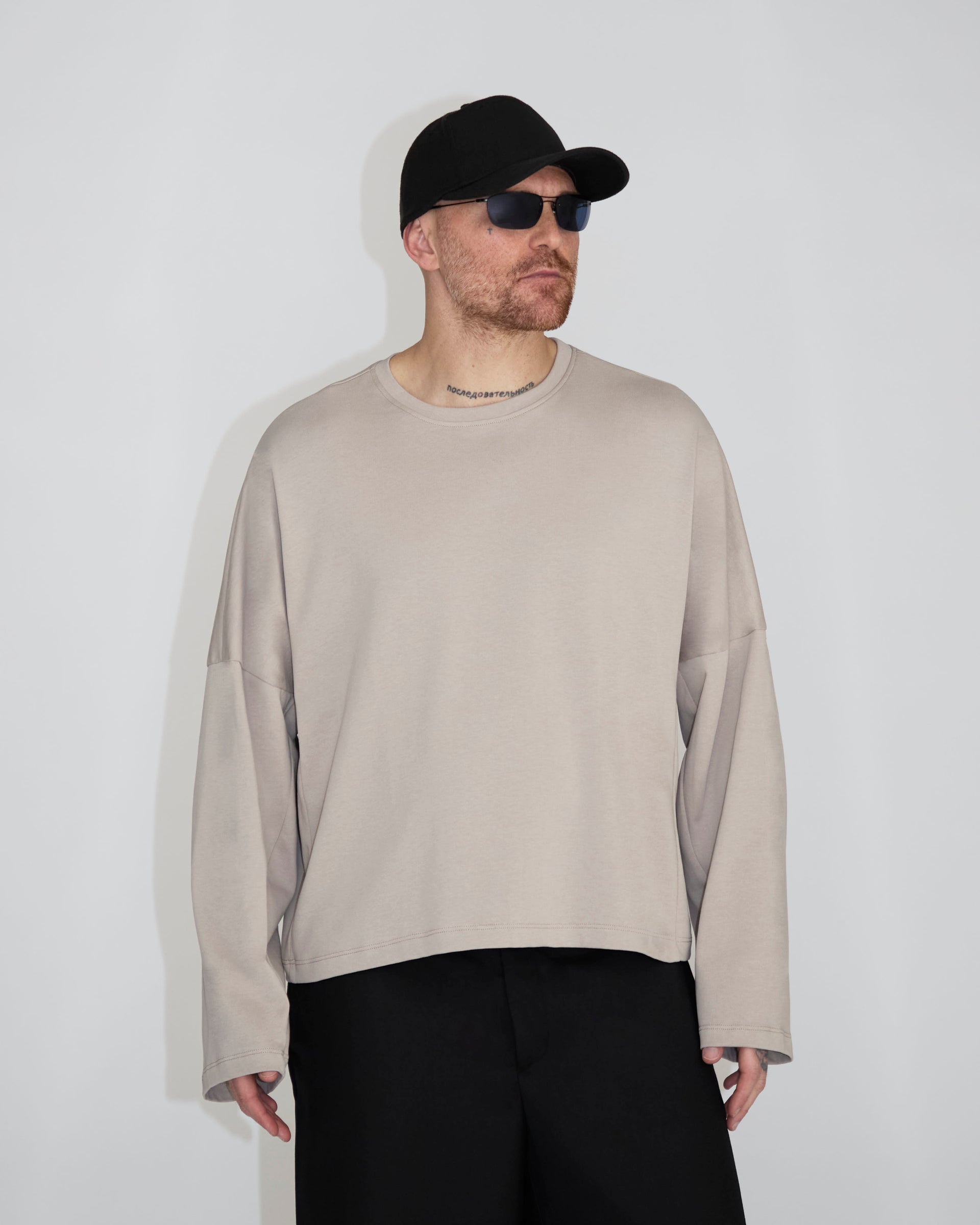 LONGSLEEVE IN JERSEY CROPPED CVO
