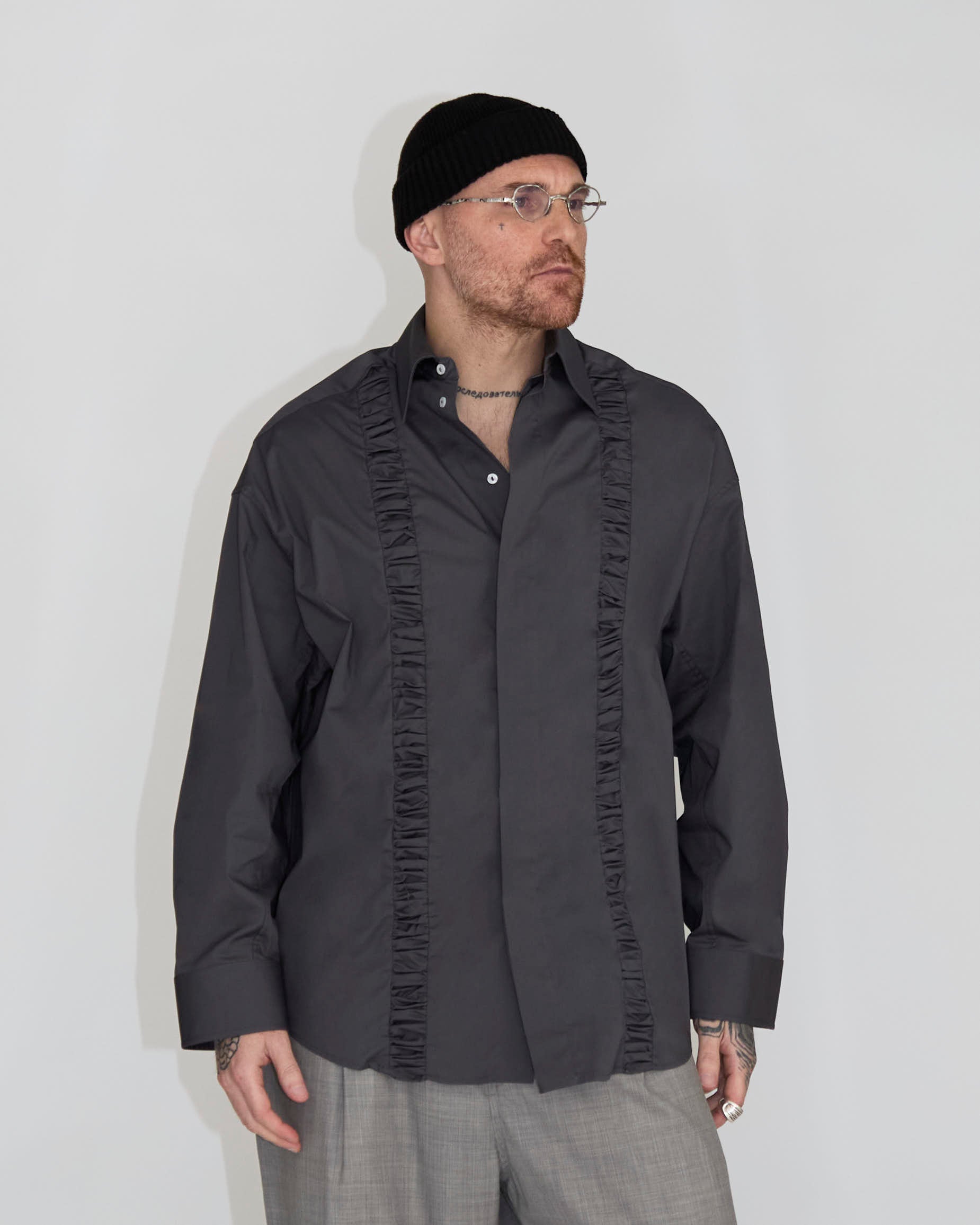 CAMICIA CON RIPRESE CVO