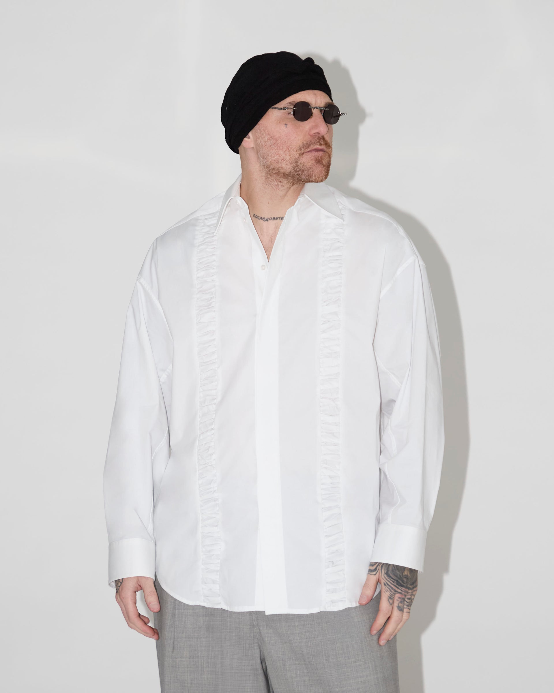 CAMICIA CON RIPRESE CVO